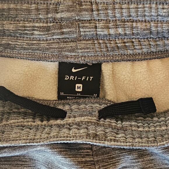 Nike Sweatpants Athletic Pockets Side Zipper Vent Grey Youth Boy's Medium - Picture 4 of 5